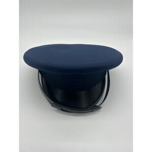 USAF Service Dress Cap Size 7 1/4 Bernard Enlisted Visor Hat Military Uniform